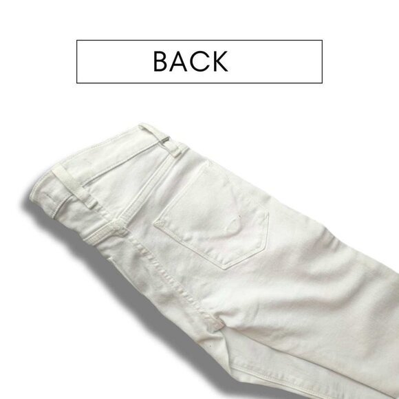 Hudson Jeans White Flare Denim Size 23 - Picture 3 of 3